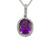 Genuine Amethyst Pendant by Effy Collection® LIFETIME WARRANTY