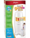 Playtex Diaper Genie Elite Diaper Disposal Pail, White