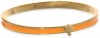 Kate Spade New York Spade Bangles Orange Thin Hinge Bangle Bracelet, 7