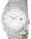 Bulova Women's 96M111 Crisp Silver Dial Watch