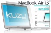 Kuzy - AIR 13inch Screen Protector Clear Film for Apple MacBook AIR 13.3 (A1369/Late 2010) Aluminum Unibody