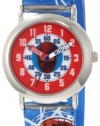 Marvel Comics Spiderman Kids' ASMKQ023 Time Teacher Watch