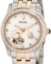 Bulova Women's 98R154 BVA-Series 130 Mother of Pearl Dial Watch