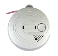 Universal Security Instruments USI-7795 120-Volt AC/DC Wired-In Combination Smoke and Carbon Monoxide Alarm