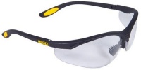 Dewalt DPG58-11C Reinforcer Clear Anti-Fog Protective Safety Glasses with Rubber Temple Pads