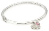 Hello Kitty Sweet Statement Princess Sterling-Silver Bangle Bracelet