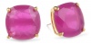 Kate Spade New York Small Square Baja Rose Stud Earrings