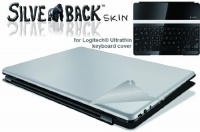 Luvvitt® SILVERBACK (TM) Protective Back Skin for Logitech Ultrathin Keyboard Cover (920-004013) - Aluminum Color