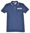 Tommy Hilfiger Men Custom Fit Logo Polo T-shirt (M, Navy)