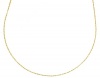 14k Yellow Gold Light Rope Chain Necklace, 18