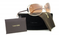 TOM FORD SUNGLASSES TF156 TF 156 28F BROWN EUGENIA