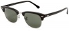 Ray-Ban RB2156 New Clubmaster Sunglasses 49 mm, Non-Polarized, Black/G-15