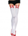 Leg Avenue Women's Nurse Thigh High Stockings