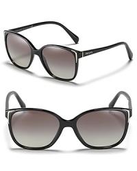 Prada Women's Square Buckle Theme Sunglasses