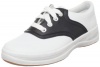 Keds School Days II Oxford (Toddler/Little Kid/Big Kid),White/Black,10 W US Toddler