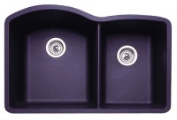 Blanco 440179 Diamond 1-3/4 Bowl Kitchen Sink, Anthracite Finish