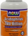 Now Foods Acidophilus Two Billion, Capsules, 250-Count