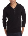 Ben Sherman Men's 1/4 Placket Hoodie