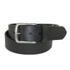 Tommy Hilfiger Men's 1 1/2-Inch  Leather Casual Belt, Black, Size 42