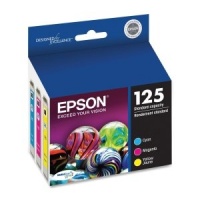 Epson DURABrite T125520 Ultra 125 Standard-capacity Inkjet Cartridge Color Multipack -1 Cyan/1 Magenta/1 Yellow