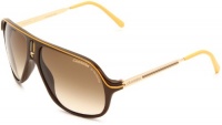 Carrera Safari/A/S Sunglasses - 0G16 Brown Ochre Gold (DB Brown Gray Gradient Lens) - 62mm