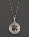 Geometric and bold, four brilliant diamond Hs combine to create this Signature Pendant from India Hicks.