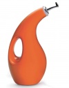 Rachael Ray Stoneware EVOO Oil Dispensing Bottle, Orange