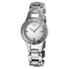 Armani Exchange White Crystals Dial Stainless Steel Ladies Watch AX4094