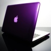 NEW DESIGN TopCase PURPLE Crystal See Thru Hard Case Cover for NEW Macbook Pro 13-inch 13 (A1278 / with or without Thunderbolt) with TopCase Mouse Pad