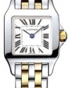 Cartier Women's W25066Z6 Santos Demoiselle Stainless Steel and 18K Gold Watch