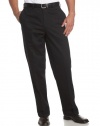 Savane Men's Flat-Front Deep-Dye Twill Pant