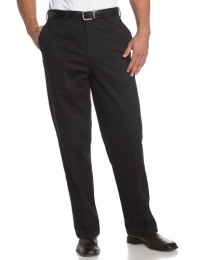 Savane Men's Flat-Front Deep-Dye Twill Pant