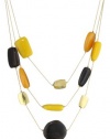 Kenneth Cole New York Urban Desert Multi-Colored Geometric Bead Illusion Necklace