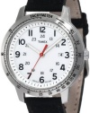 Timex Men's T2N638 Weekender Sport Black Nubuck Leather Strap Watch