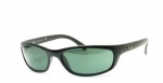 Ray Ban Sunglasses RB4115 601S71 Matte Black/Green, 57mm