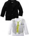 Kenneth Cole Boys 2-7 Toddler Blazer with Shirt and Jean