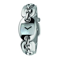 Gucci Women's YA121502 Marina Chain Small White MOP Dial Watch