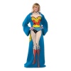 DC Comic Wonder Woman, Being Wonder Woman 48-Inch-by-71-Inch Adult Comfy Throw with Sleeves by The Northwest Company