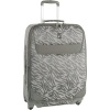 Anne Klein Luggage Lions Mane Spinner Carry-On Suitcase, Gray/Silver, One Size