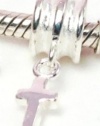 Holy Cross Dangle Charm .925 Sterling Silver Bead Charm Pandora Chamilia Biagi & European Bracelets Compatible