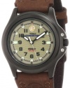 Timex Women's T47042 Expedition Brown Leather Strap Metal Field Watch