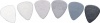 Dunlop Nylon Standard Picks, White .38mm