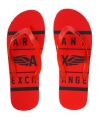 Armani Exchange Printed Logo Flip Flop