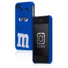 Incipio MM-001 M&M Feather Slim Case for iPhone 4 and 4S - 1 Pack - Retail Packaging - Blue