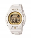 Casio Women's BLX100-7B Baby-G Shock Resistant Glide White Multi-Function Watch