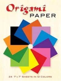 Origami Paper: 24 7 x 7 Sheets in 12 Colors (Dover Origami Papercraft)