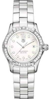 TAG Heuer Women's WAF1416.BA0813 Aquaracer Diamond Accented Quartz Watch