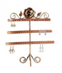 13 Copper Color Jewelry Earring Holder / Earring Tree / Earring Oraganizer / Earring Stand / Earring Display