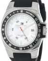 Tommy Hilfiger Men's 1790485 Black Rubber Strap Watch