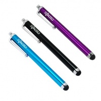 3 pcs COSMOS ® Aqua Blue/Black/Purple Stylus/styli Touch Screen Cellphone Tablet Pen for Kindle Touch/Fire E-book + Cosmos Cable Tie